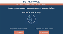 Desktop Screenshot of bethechoice.org