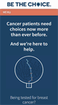 Mobile Screenshot of bethechoice.org